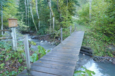 Beginn der Klamm