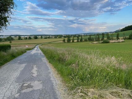 Strasse vom Badesee