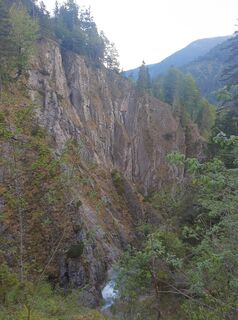 Photo de Daniela Vlasic le long du parcours
