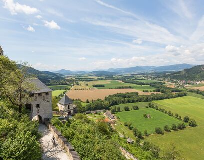 Blick von der Burg Hochosterwitz