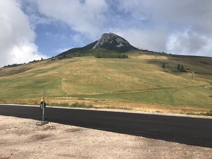 Foto von Maximilian Zwanzger entlang der Tour