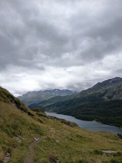 Foto von Aner entlang der Tour