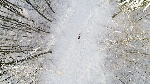 Langlauf am Gibacht