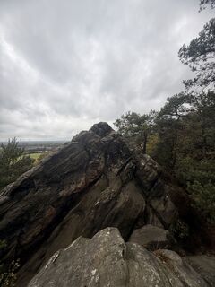 Zdjęcie z Amelie Huber wzdłuż trasy