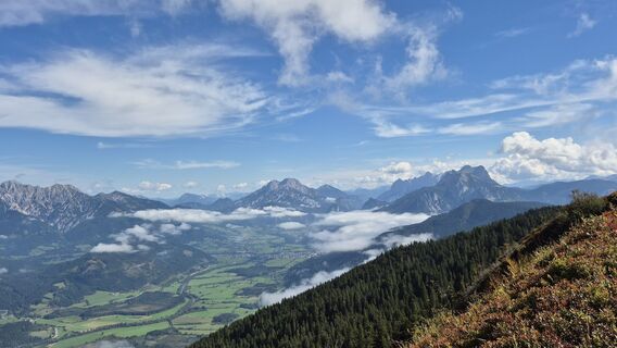 Foto von Doris Falk entlang der Tour