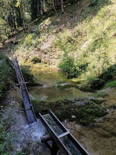 Foto von Elisabeth Sieberer entlang der Tour