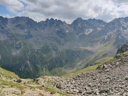 Foto von Xenia Lange entlang der Tour