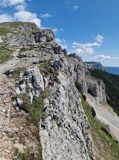 Photo de Gyula Tóth le long du parcours