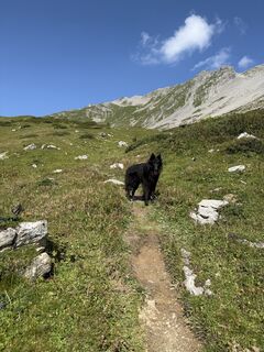 Fotografia z Marianne Grobner na trase