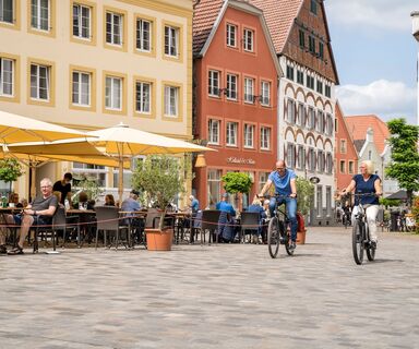 Radroute Europaradweg R1 - Radfahren entlang Terrassen in Osnabrück