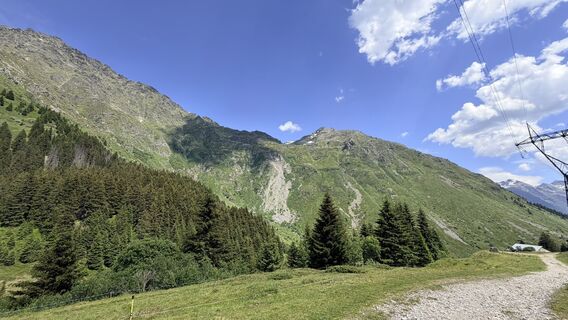 Foto von Jean Claude Guidi entlang der Tour