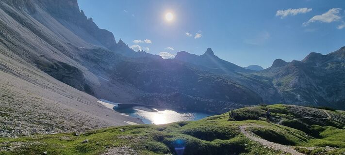 Foto von Sonja Pankow entlang der Tour