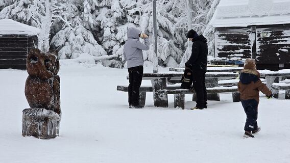 Foto von Katja Senkel entlang der Tour