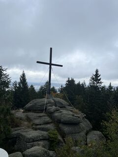 Foto von Anna Lenart entlang der Tour