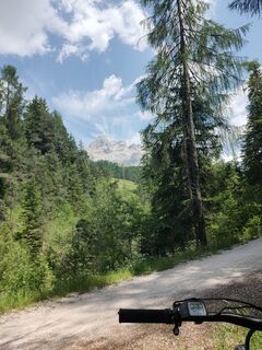 Foto von Gianni baratti entlang der Tour