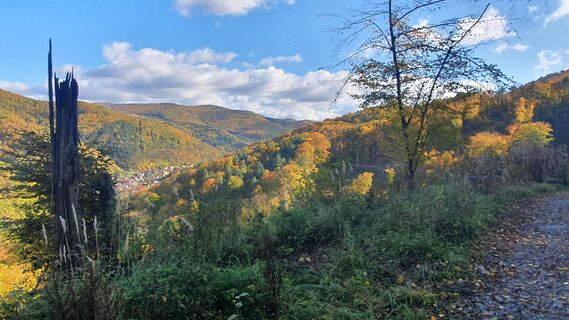 Blick in das Hodrusa-Hamre Tal