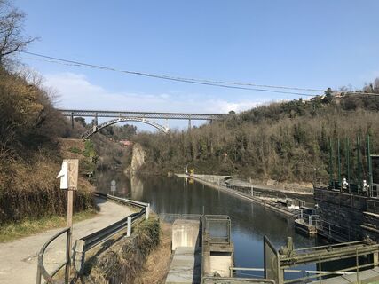 Foto de Angelo Austoni a lo largo del recorrido
