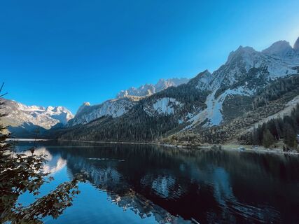 Zdjęcie z Christine Hödlmoser wzdłuż trasy
