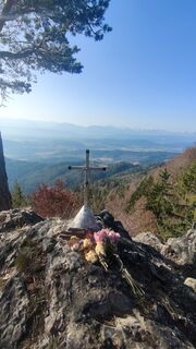 Foto von Anna Kopfmüller entlang der Tour