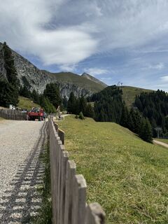 Fotografia z alpinfoto na trase