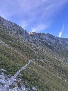 Foto de Bene Schadel a lo largo del recorrido