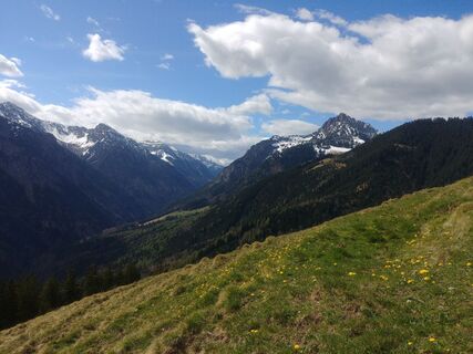 Foto von Iris Perkmann entlang der Tour