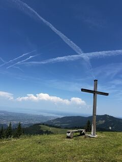 Foto von Josef Wohlgenannt entlang der Tour