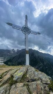 Foto von Verena entlang der Tour