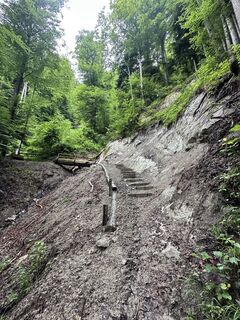 Fotografia z Cyrill Bischof na trase