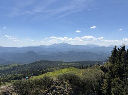 Foto von Simon entlang der Tour