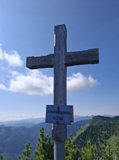 Foto von Hildegard Schrittwieser entlang der Tour