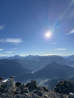 Zdjęcie z Benedikt Nöker wzdłuż trasy