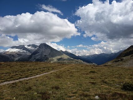 Foto von Aner entlang der Tour