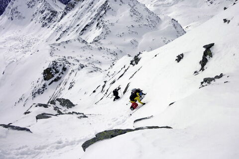Skitour Seepitze Gelaendekuppe 