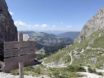 Photo de michele angelini le long du parcours