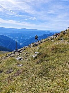 Foto von Viktoria Ellinger entlang der Tour
