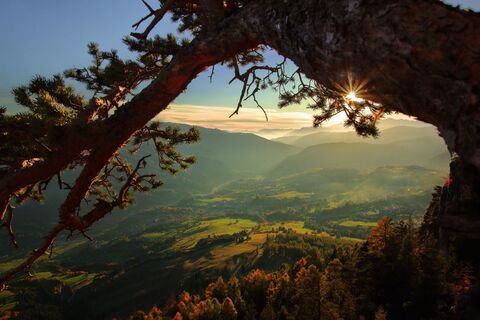 Aussicht von Monte Cucal