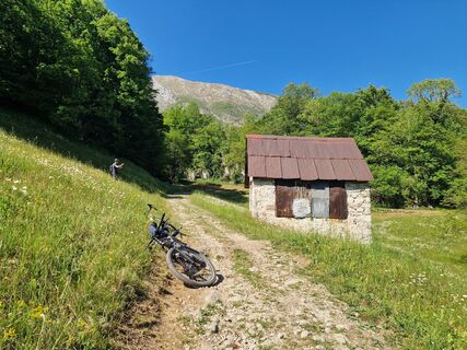 Foto von Bogdan Lapajne entlang der Tour