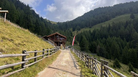 Photo de Mauro Calegari le long du parcours