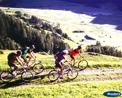 Biken in Nauders. 