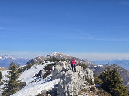 Foto de Borut Kavčič a lo largo del recorrido