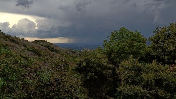 Foto de Maurizio Dell'acqua a lo largo del recorrido