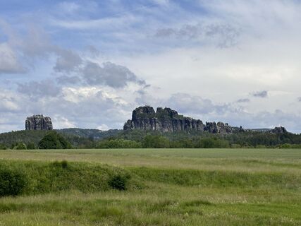 Foto von Norbert Herbig entlang der Tour