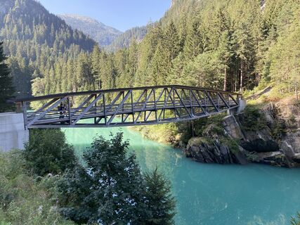 Foto von David Amrein entlang der Tour