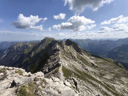 Photo de Armin Herzog le long du parcours