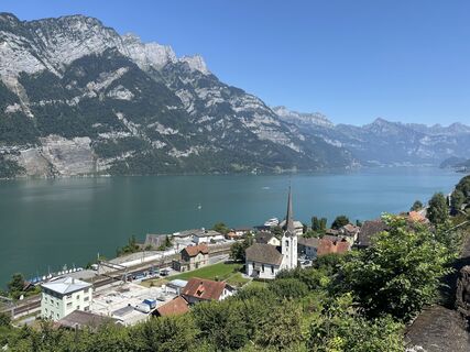 Zdjęcie z Richard Laib wzdłuż trasy