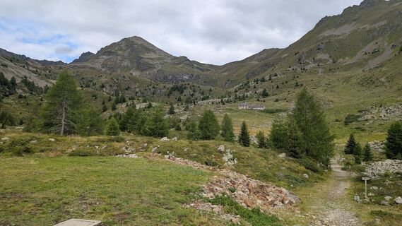 Photo de Stefano Manzoni le long du parcours