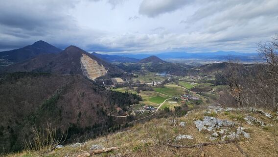 Photo de Peter Bertoncelj le long du parcours