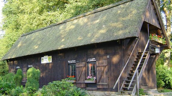 Aufgang zum Treppenspeicher Wulfsode