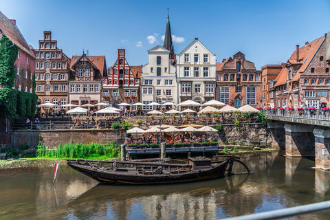 Lüneburg Stadtansicht Fachwerk